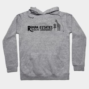 Rimpa Disc Golf, BLACK PRINT Hoodie